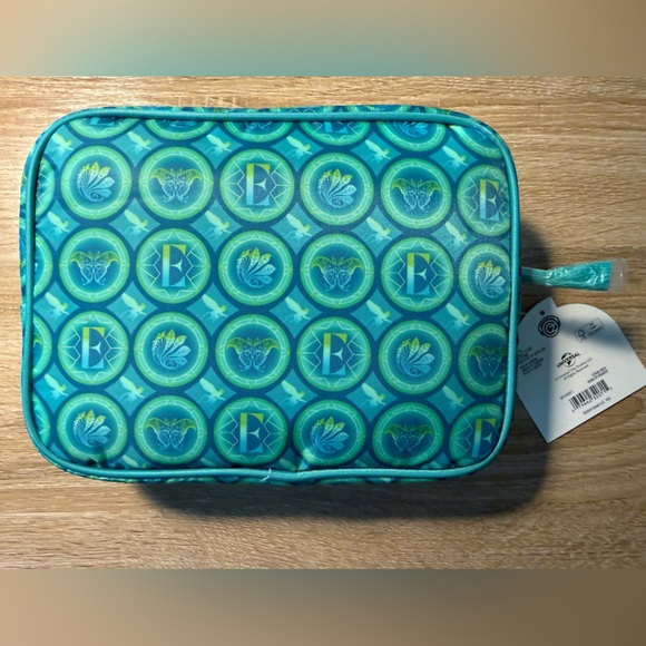 Conair “Wicked” Elphaba Cosmetics Case Blue and Gold Patterned - Picture 4 of 4